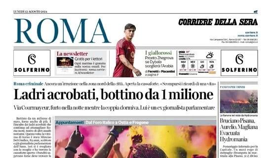 L'apertura dell'ed. di Roma del Corsera: "Pronto Zhegrova se Dybala sceglierà l'Arabia"