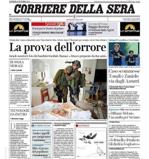 L'apertura del CorSera: "Caso scommesse: Tonali e Zaniolo via dagli Azzurri"