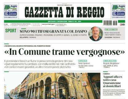 Gazzetta di Reggio: "Sono 90 i tifosi della Reggiana col Daspo"
