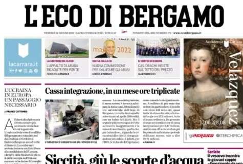 L'Eco di Bergamo: "Ederson a un passo. Così il centrocampo può cambiare"