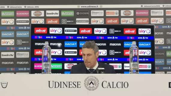 LIVE TMW - Udinese, Gotti: "Male nella ripresa, pareggio giusto"