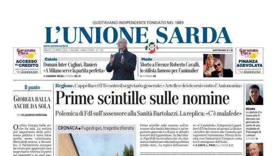 Ranieri in apertura su L'Unione Sarda: "A Milano serve la partita perfetta contro l'Inter"