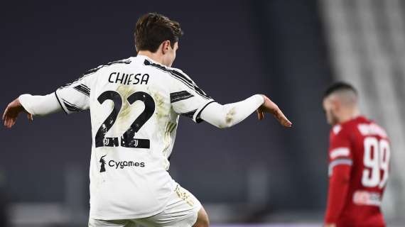 A Marassi la sblocca Chiesa su assist di Morata: Sampdoria-Juventus 0-1 dopo 20'