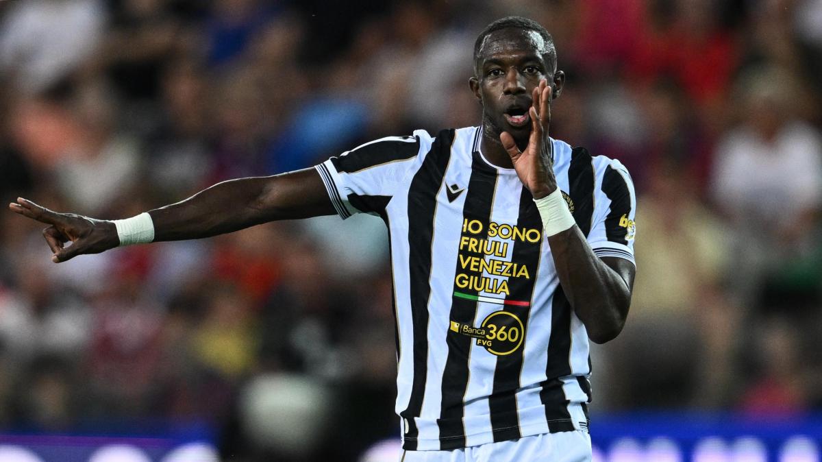 Papera di Thiam su Kamara, poi Ekkelenkamp: l'Udinese ne fa 2 al Monza nel recupero
