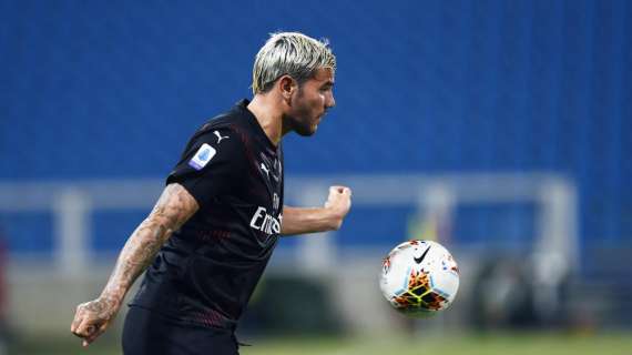 Theo Hernandez terzino goleador. Al San Paolo la sblocca lui: Napoli-Milan 0-1 al 20'