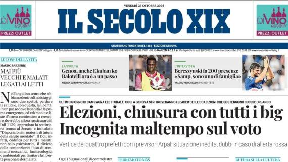 Ekuban ko, Balotelli sempre più vicino al Genoa. Il Secolo XIX: "Ora è a un passo"