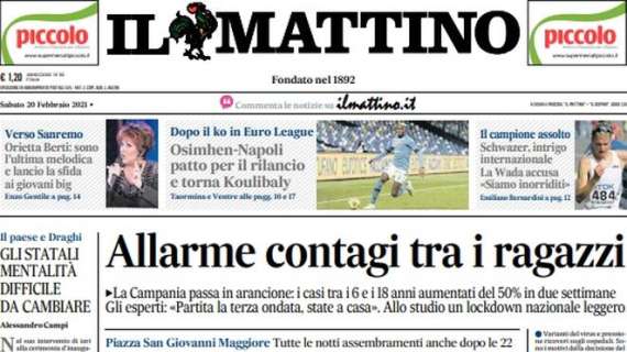 Il Mattino: "Osimhen-Napoli: patto per il rilancio. E torna Koulibaly"