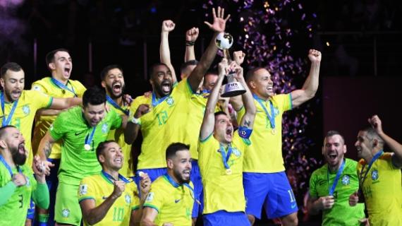 Calcio a cinque: il Barsile vince il suo 6/o Mondiale