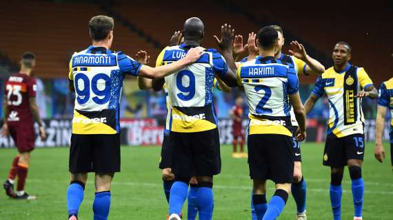 FOTO - La nuova maglia porta bene all'Inter: le migliori immagini del 3-1 rifilato alla Roma
