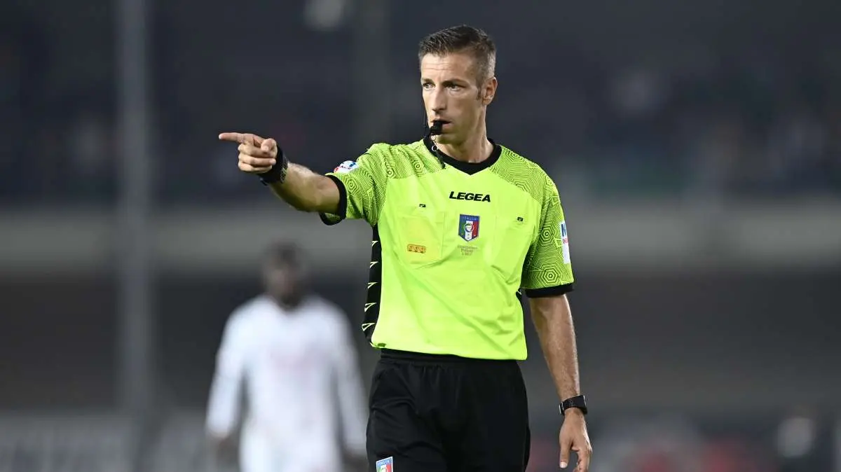 Serie A, designazioni arbitrali: Inter-Milan a Massa. Di Bello per Spezia-Napoli