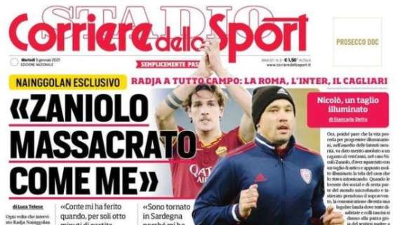 L'apertura del Corriere dello Sport: "Juve, paura Covid"