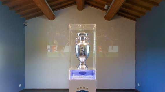 Weekend azzurro al Museo del Calcio di Coverciano con la Coppa di Euro 2020