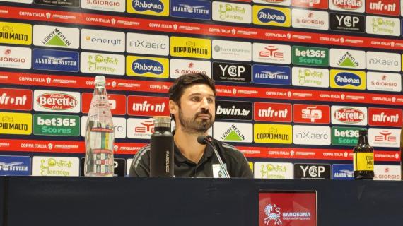 Virtus Entella, Chiappella: "Peccato, siamo riusciti a mettere in difficoltà il Cagliari"