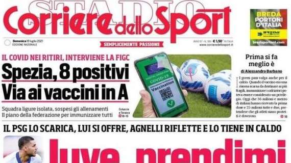 L'apertura del Corriere dello Sport con Mauro Icardi: "Juve, prendimi"