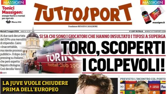 Tuttosport in prima pagina sulla Juventus: "Rinnovo Chiesa, si tratta a oltranza"