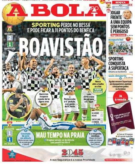 Le aperture portoghesi - Il Porto inciampa con l'Estoril, lo Sporting cade ed è Boavistao