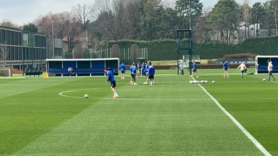 Lautaro e De Vrij sono affaticati e lavorano a parte. Il punto alla vigilia di Inter-Feyenoord