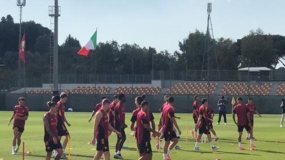 Roma, rifinitura in corso in vista della sfida al Lille: ancora out Dybala e Bailey