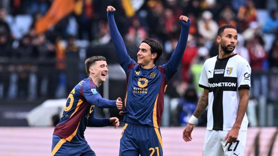 La Roma sommerge il Parma, gol e highlights del 5-0 allo stadio Olimpico