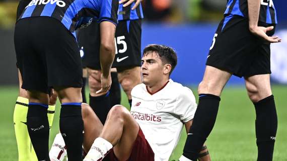 TMW - Roma, Dybala uscito per crampi. Non preoccupa neanche Pellegrini
