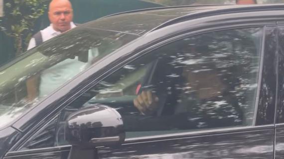 TMW - Ibrahimovic torna a Milanello: le immagini dello svedese ospite al centro sportivo