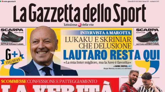 La prima pagina de La Gazzetta dello Sport oggi titola così: "La verità di Tonali"