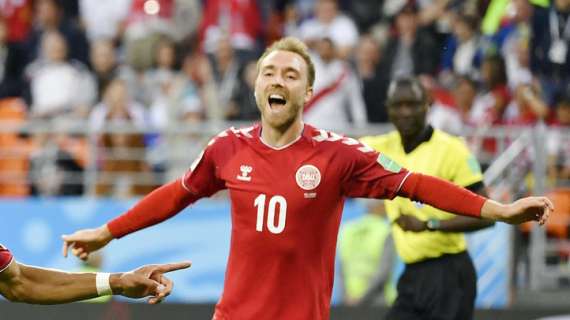 Qatar 2022, parte bene la Danimarca: 2-0 in Israele. 90' per Kjaer ed Eriksen