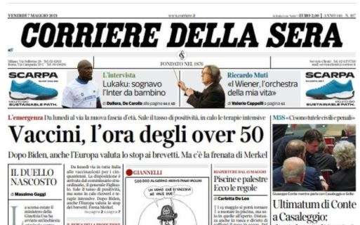 Corriere della Sera, parla Lukaku: "Sognavo l'Inter da bambino"