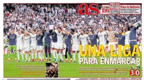 Le aperture spagnole - Real Madrid campione di Spagna, super Girona in Champions