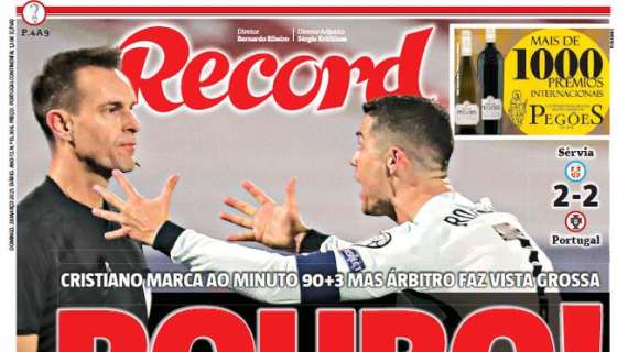 Le aperture in Portogallo - Ronaldo segna, l'arbitro non convalida: furto senza VARgogna