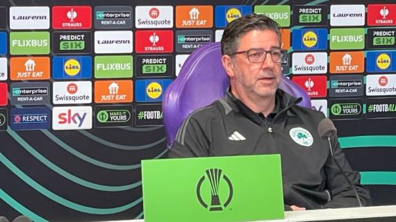 Panathinaikos, Rui Vitoria: "Fiorentina molto forte, per passare c'è da replicare Atene"