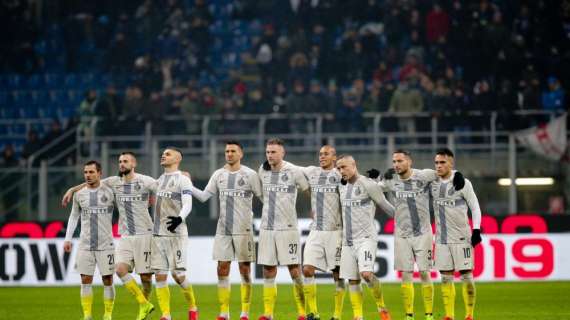 Inter, nomi cinesi sulle maglie per la sfida contro il Bologna