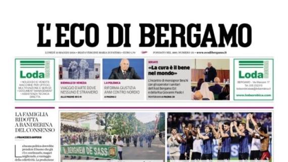 L'Atalanta batte la Roma e vola, L'Eco di Bergamo sintetizza: "Champions vicina"