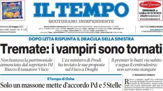 Il Tempo e le panchine romane: "Destini incrociati. Fonseca saluta, Inzaghi in bilico"