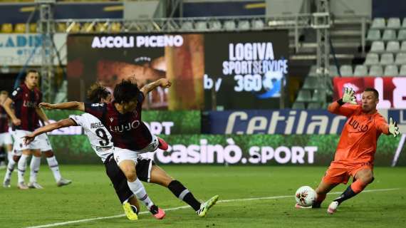 Amarezza Bologna, in Serie A subiti due gol nel recupero la prima volta nella sua storia