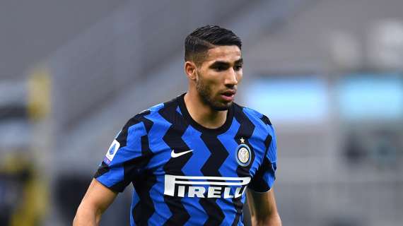 Inter, Hakimi è contento: "Siamo tranquilli per il vantaggio che abbiamo sulle rivali"