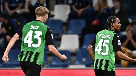 Serata amara per il Sassuolo: Doig e Ghion infortunati e Volpato espulso dopo il 90°