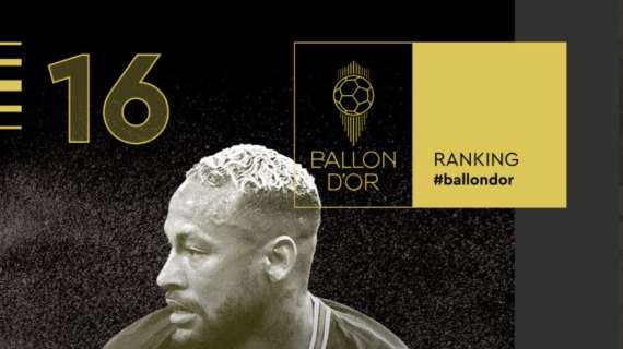 La top 30 del Pallone d'Oro - Sprofonda Neymar: il brasiliano è soltanto 16°