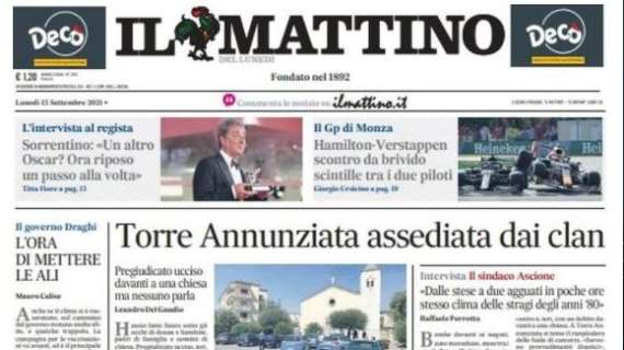 Il Mattino sul Napoli: "Spalletti-mania"