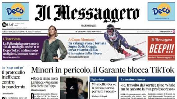 Roma, Il Messaggero: "A Trigoria tutto tace ma Dzeko è in vendita"