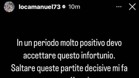 Locatelli sconsolato dopo l'infortunio che gli è costato la Nazionale: "Fa ancora più male"