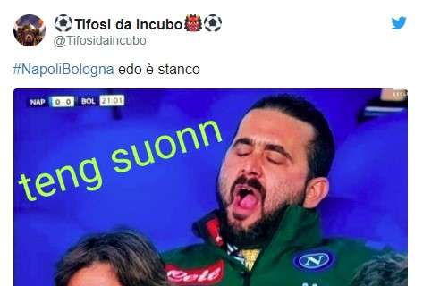 Guarda che tweet! Dopo Napoli-Bologna: "Ancelotti multato per plagio"