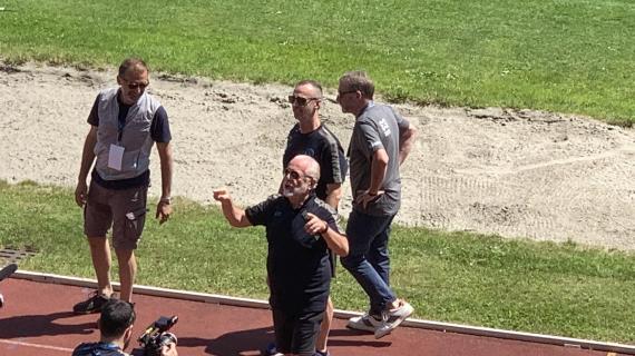 Napoli, il presidente De Laurentiis sbarca nel ritiro di Dimaro e fa una promessa ai tifosi