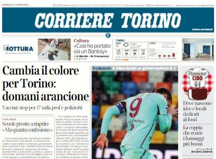 Corriere di Torino e il colpaccio a Udine: "Belotti, un gol per tre punti d'oro"