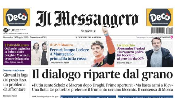 Il Messaggero elogia Ancelotti in prima pagina: "Carlo, la quarta meraviglia"
