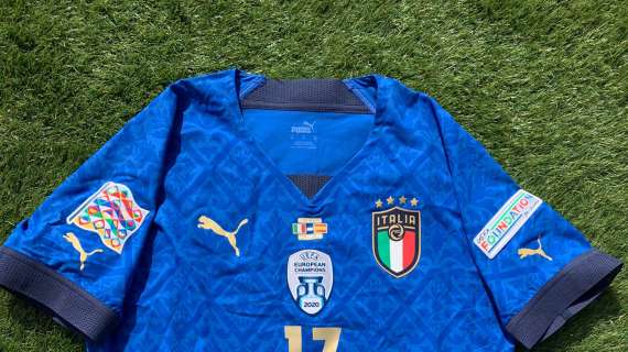 Nations League, arriva al Museo del Calcio di Coverciano: ecco la maglia di Emerson Palmieri