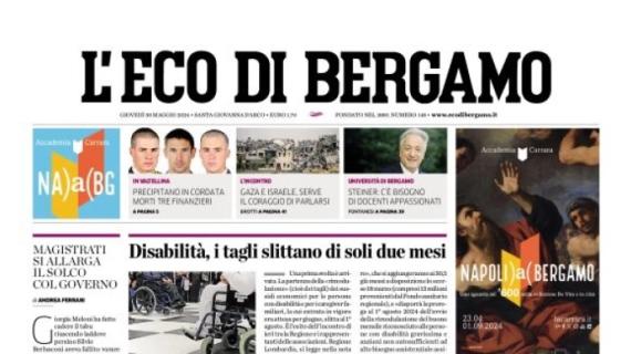 L'Eco di Bergamo titola stamani sulle dichiarazioni di Percassi: "Anno pazzesco"