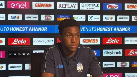 Atalanta, Ahanor: "A disposizione del mister, voglio ripagare la fiducia di tutti"