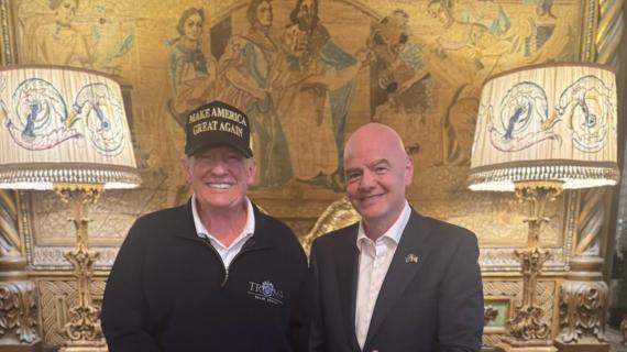 Infantino incontra Trump: "Grazie agli Stati Uniti per il supporto alla FIFA"