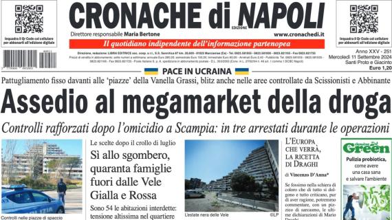 Cronache di Napoli: "Cura Conte contro il mal di trasferta, la vittoria manca da aprile"